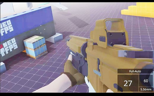 Unity FPS射击游戏模板 NEO FPS Controller内容测试