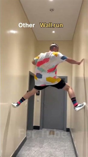 Wall Run – Speed, Skill & Gravity-Defying Movement!#shorts#ytshorts