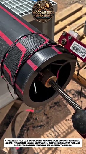 HDPE Pipe Cutting & Chamfering Tool | Fast and Precise Pipe Prep