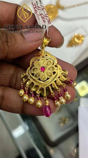 Beautiful Gold Locket Design ❤️ #pendant #shorts #ytshort #jewellery