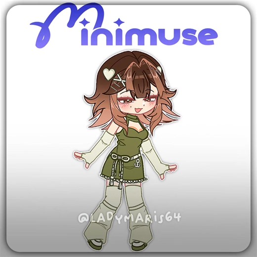 Maris in Minimuse || MINIMUSE ERA || #gacha #minimuse #animation #trending #gachatrend