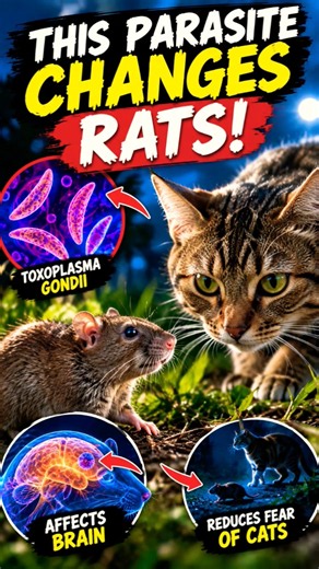 This Parasite Can Change How Rats React to Cats 😱🐀 | Toxoplasma