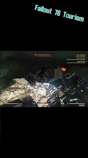 #Fallout76: How to find Bear Cave at The Whitesprings #shorts #fallout76gameplay