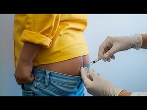 Injection crying video of baby #iminjection #hospital #injection