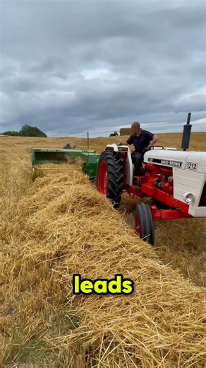 Old tractor, legendary baler. | Miraculous Things
