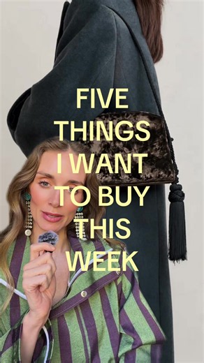 Five Things I Want to Buy This Week: Colorful Style Inspo