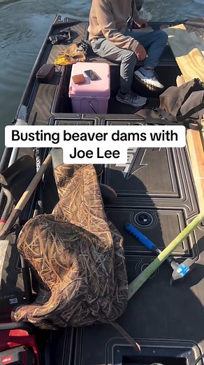 Busting beaver dams. | Slick Johnson