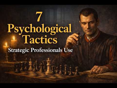 7 Psychological Tactics Smart Strategic Professionals Use