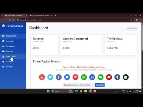Turn bandwidth into income 🤑🤑🤑 | Packetstream app review 2025