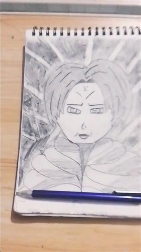 Trunk anime sketch. 🤬