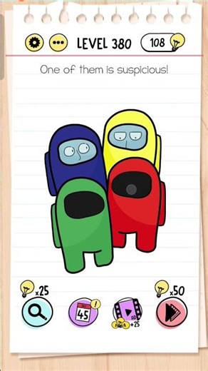 brain test level 380 solution