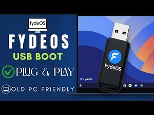 Install FydeOS on USB | Plug & Play Chrome OS Alternative (No Hard Drive Needed!)