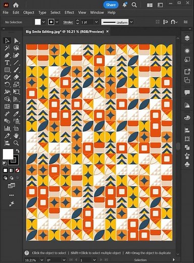 Adobe Illustrator 2026: Tips to Create This Stunning Geometric Background Vector with Scripts!