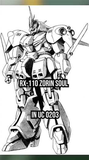 RX 110 Zorin Soul #gaiagear #lightnovel #tomino