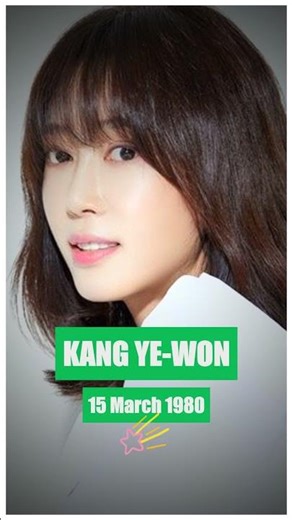 Kang Ye Won | South Korean Actress & Singer