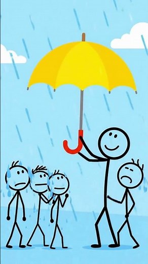 The Invention of Umbrellas Explained – Stick Figure Animation