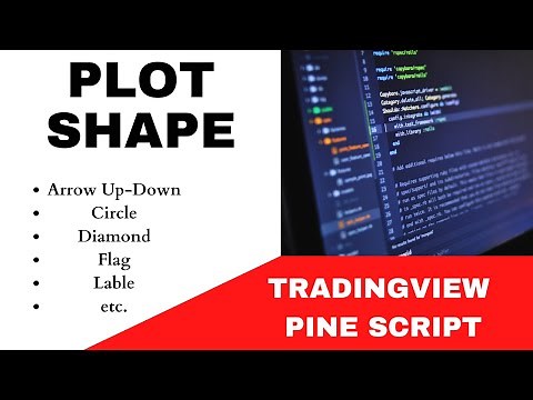 TRADINGVIEW--PINE SCRIPT : PLOT SHAPE AND TEXT | TUTORIAL.