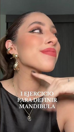 1 ejercicio para definir MANDIBULA desde casa !!