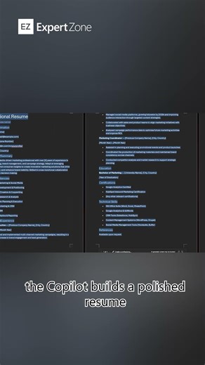 Revamp Your Resume in Word ✨ Quick & Easy! #resumetips #microsoftword