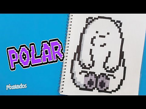 HOW TO DRAW POLAR from WE BAREBACK PIXEL ART - PIXELADOS