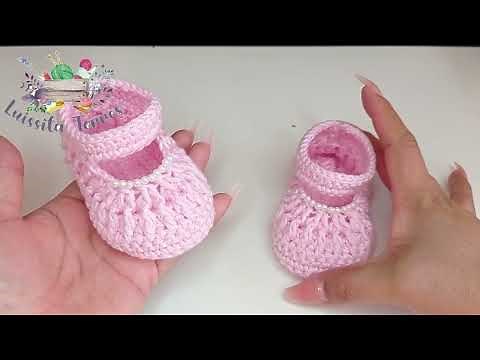 HOW TO CROCHET A BABY SHOE IN A DIFFERENT WAY STEP BY STEP - EASY CROCHET FOR BEGINNERS