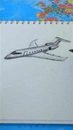 Jet Drawing ✈️✍️ | ABC Art Series (Season 1) #shorts