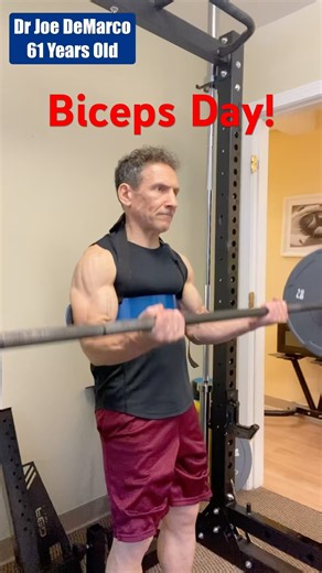 Building bigger biceps over 60 ✅ #fitness #shorts #aging