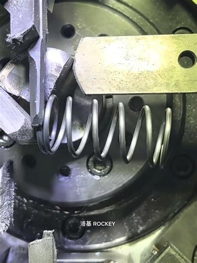 INSANE Chinese Machine! HUGE Compression Springs Made in Seconds! 🔥⚙️ #shorts #SpringMachine