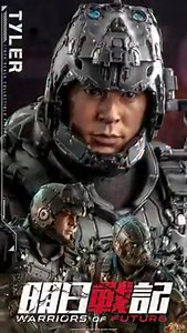In a desperate attempt to save humanity, Tyler has geared up in Exosuit for the battle of their lives. Recreated as an incrediblely detailed 1/6th scale collectible figure based on the Sci-Fi movie, Warriors of Future. #LouisKoo #Tyler #WarriorsOfFuture 明日戰記 Warriors of Future 天下一電影 One Cool Film #HotToysCollectibles #SixthScale | Hot Toys