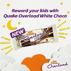 7.8K views · 674 reactions | Learning even at home deserves a reward! Treat your kid to Quake Overload White Choco! #ItsQuakeTime | Quake Overload | Facebook