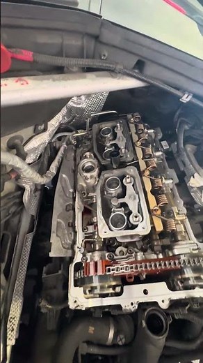 BMW X3 Valve Cover Replacement #viralvideo #youtubeshorts #youtube #mechanic #bmw #viral #fyp #funny