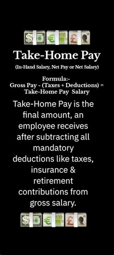 Take-Home Pay (Definition & Formula)