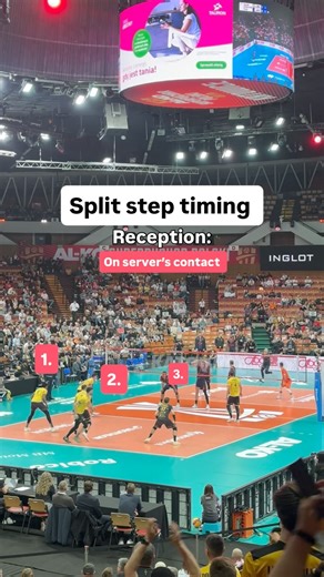 Dusty | Comment GUIDE to learn more about the split step and get the FREE Libero PDF Guide today. ☝🏻 From the Polish Super Cup game last night 🇵🇱... | Instagram