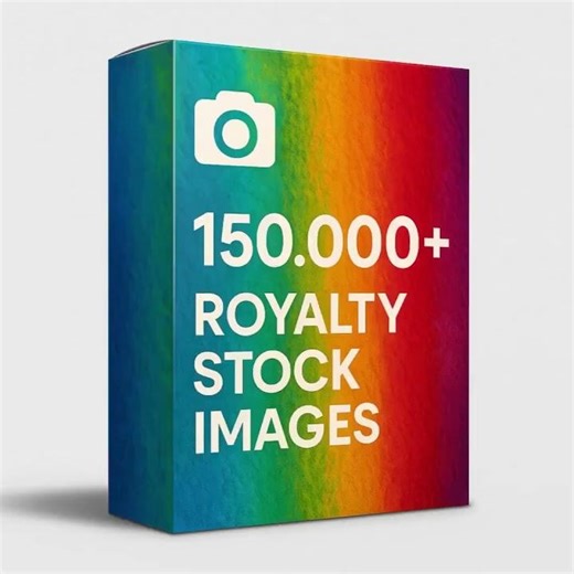 💻 500GB Graphic Design Mega Bundle – Fonts, SVGs, Templates & Canva Assets