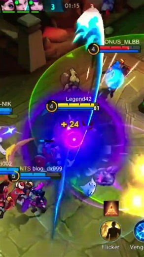 INSANE BRAWL FIGHT 🔥 Full Chaos Battle!moba legends 5v5