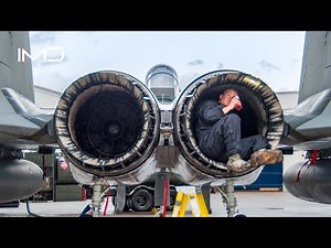 How the U.S. Maintains the $7 Million Engines That Power the F-15