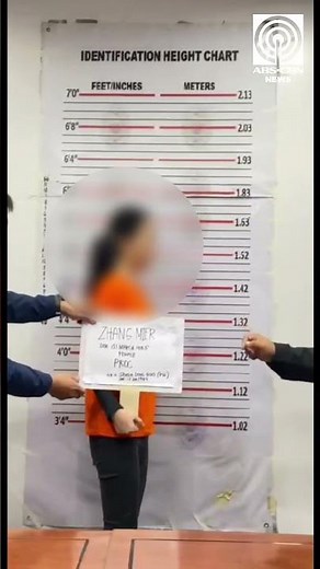 Mugshot of Zhang Mier a.k.a. Shiela Guo | ABS-CBN News