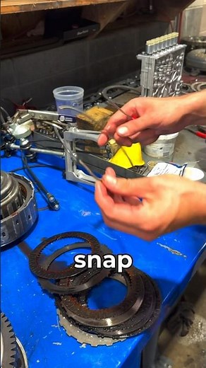 Snap Ring Issues with the Aisin AS69RC #aisin #shorts