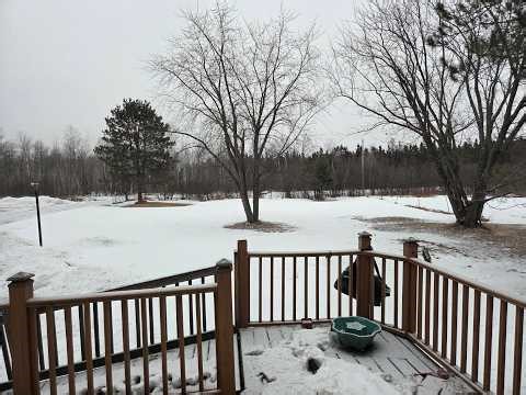THE FARMHOUSE. Guesthouse work continues. Rain and ice. 4wheeler gets a new battery. Spring?