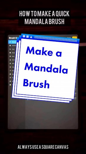 Create Your Own Mandala Brush in Procreate