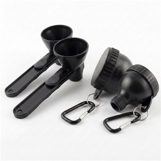 4 Pack Protein Powder Sliding Spoon and Mini Funnel Set - Etsy