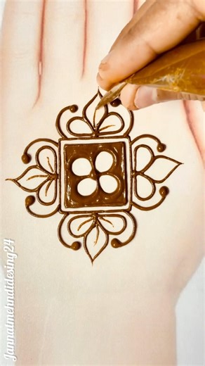 Rajasthani Mehndi Design | Arabic Pattern Mehndi Design | Leaves Mehndi Video | Trendy Mehndi Art