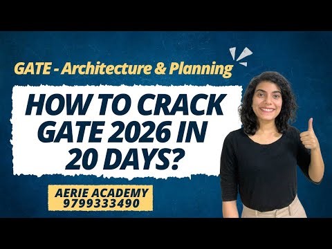 LAST 22 Days GATE 2026 Study Plan That Actually Works