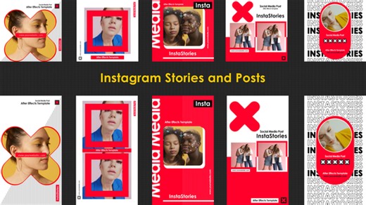 Social Media Post and Story - Dynamic Creative Channel Template