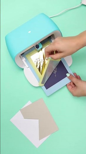 Karte mit dem Cricut Joy plotten #shorts #cricut #plotten #basteln #craft