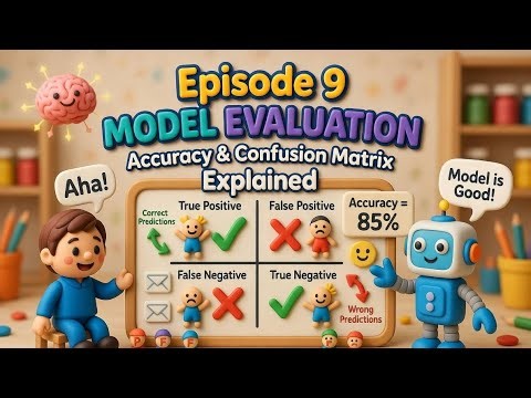 🔥 Model Evaluation Explained |‪@ByteChaii‬ Easy ML Series | Ep 9