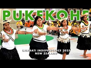 PUKEKOHE GIRLS CULTURAL DANCE - KIRIBATI INDEPENDENCE 2025