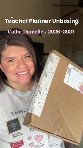 Teacher planner unboxing is here 📚✨ Getting my new @Callie Danielle planner set up for a new school year always makes me excited for the lesson plans and all the organization! Do you use a planner? 🤍 Teacher Planner|Planner Unboxing|Callie Danielle|Organize #teacherplanner #planner #teachersoftiktok #teacherorganization
