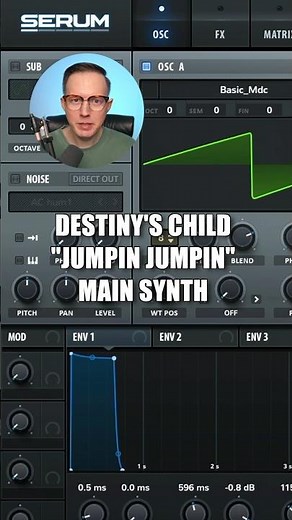 How to: Destiny’s Child “Jumpin Jumpin” Main Synth in Serum. #samsmyers