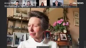 "Can you see everybody? You should have six people on your screen." "Yes, well I can see four anyway!" A new ITV documentary about Princess Anne shows how she helped her mother, the Queen, get to grips with video calls during lockdown - something many of us can relate to. Read more here: https://bit.ly/3jNSeaF | ITV News